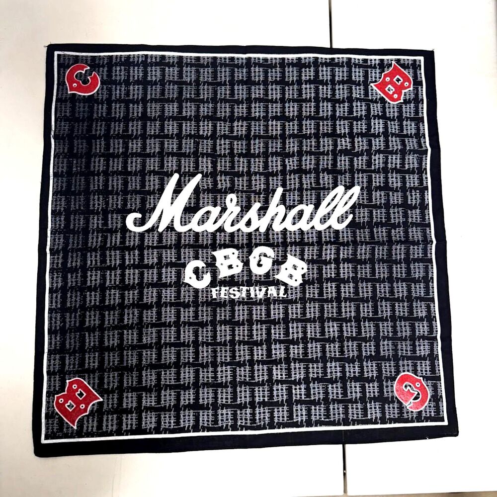 CBGB Festival Bandana Marshall Music Festival Exclusive
